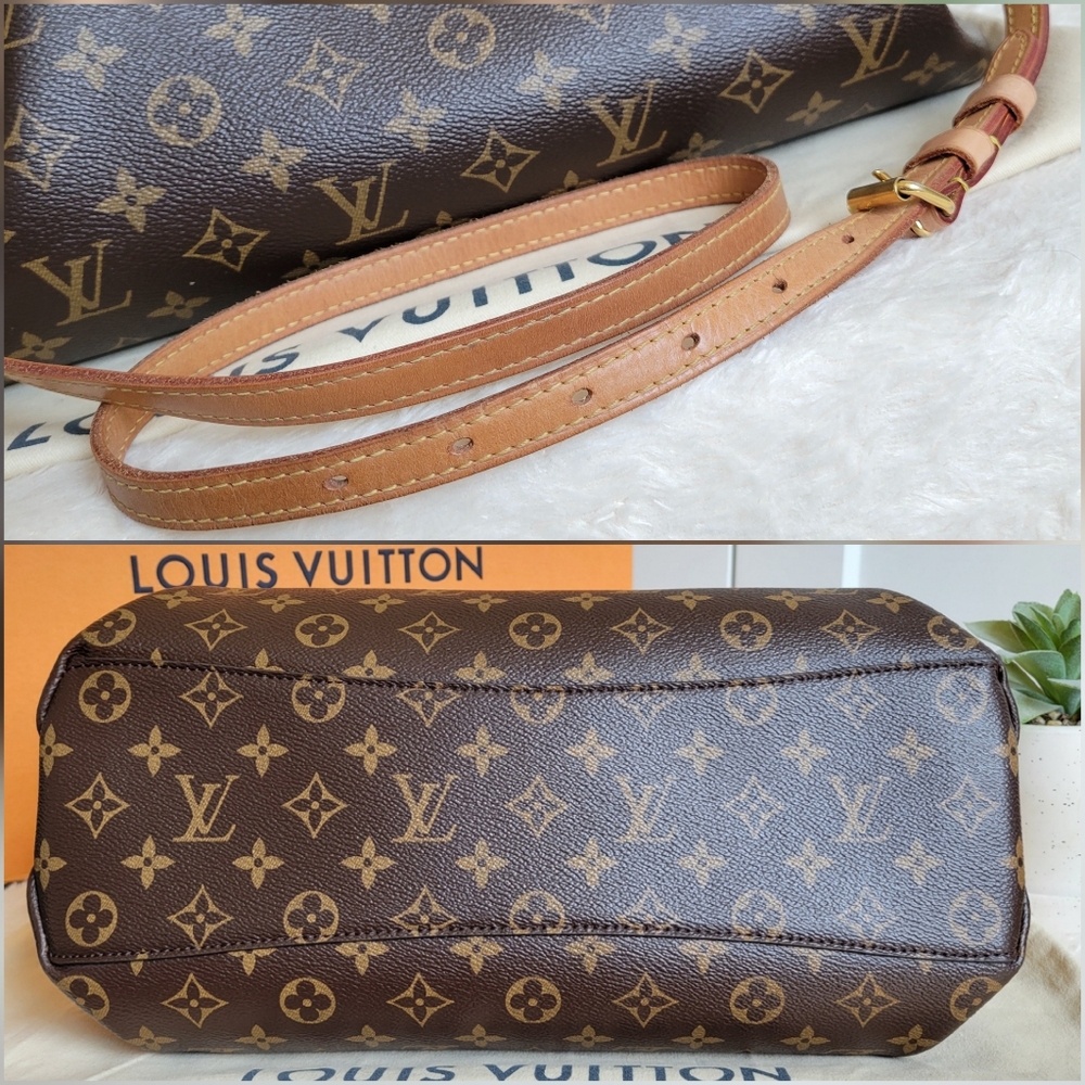 💕Beautiful DISCONTINUED Louis Vuitton Satchel Bag RIVOLI Mm Monogram - Picture 14 of 16